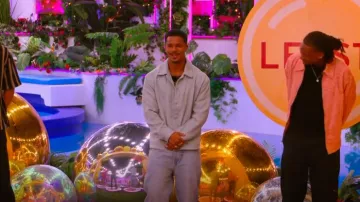 Fashion Nova Meknes Jacquard Pattern Jacket worn by Ace Green as seen in Love Island (S07E27)
