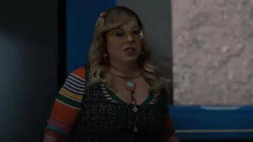 Kirk & Kirk Horace Galsses porté par Penelope Garcia (Kirsten Vangsness) comme on le voit dans Esprits criminels (S18E07)