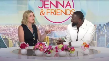 Veronica Beard Bennett Linen-blend Twill Vest worn by Jenna Bush Hager as seen in Today with Jenna & Friends on July 8, 2025