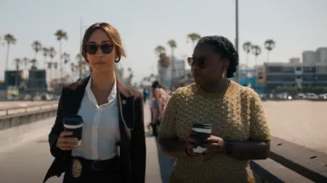 Fossil Billie Sunglasses worn by Samira Parker (Courtney Taylor) as seen in Ballard (S01E01)