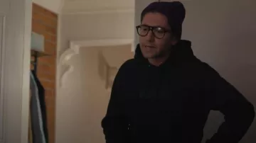 Supreme Box Logo Pullover Hoodie worn by Zev(Michael Zegen) as seen in Too Much (S01E05)