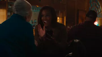 Rag & Bone Faye Sweater worn by Olympia Lawrence (Skye P. Marshall) as seen in Matlock (S01E09)