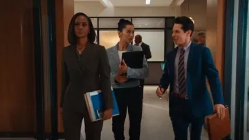 P.A.R.O.S.H. Giacca Double Breasted Blazer worn by Olympia Lawrence (Skye P. Marshall) as seen in Matlock (S01E09)