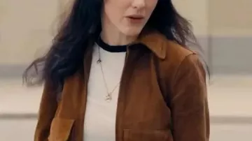 Superman 2025 Rachel Brosnahan Leather Jacket worn by Lois Lane (Rachel Brosnahan) in Superman