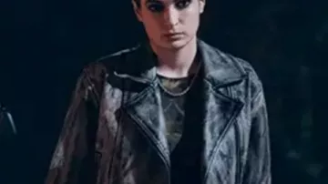 Subteran S01 Crisi Tanase Biker Leather Jacket worn by Crisi Tanase (Irina Artenii) in Subteran (S01)