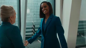 Boss Jocaluah Blazer worn by Olympia Lawrence (Skye P. Marshall) as seen in Matlock (S01E15)