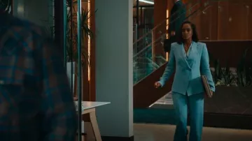 Emporio Armani Jacquard Trousers worn by Olympia Lawrence (Skye P. Marshall) as seen in Matlock (S01E15)