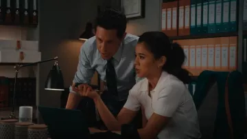 Mango Polo worn by Sarah Franklin (Leah Lewis) as seen in Matlock (S01E19)