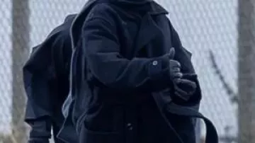 Eva Stratt Project Hail Mary Black Wool Coat worn by Eva Stratt (Sandra Hüller) in Project Hail Mary