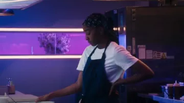 Zodiac Constellation Bandana worn by Sydney Adamu (Ayo Edebiri) as seen in The Bear (S03E03)