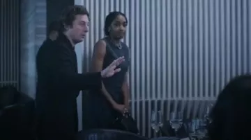 Ganni Bou Bag worn by Sydney Adamu (Ayo Edebiri) as seen in The Bear (S03E10)