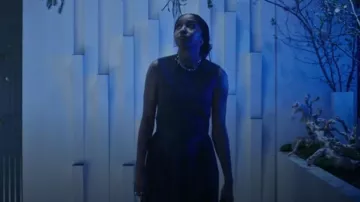 Warehouse Satin Twill Shell Top worn by Sydney Adamu (Ayo Edebiri) as seen in The Bear (S03E10)