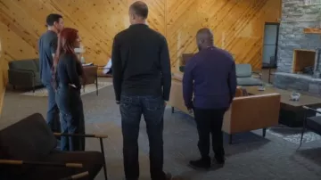 Abercrombie Black Straight Leg Jeans worn by Chelsea Houska as seen in Down Home Fab (S03E07)