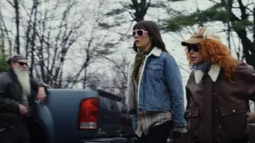 Levi's Premium Original Sherpa Trucker Jacket worn by Charlie Cale (Patti Harrison) as seen in Poker Face (S02E12)