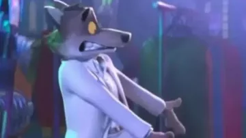 The Bad Guys 2 Mr Wolf White Suit of Wolf (voix) (Sam Rockwell) dans The Bad Guys 2