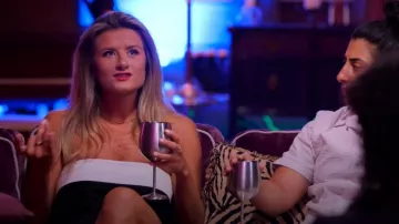 Superdown Jodie Dress worn by Marita Prodger as seen in The Ultimatum: Queer Love (S02E05)