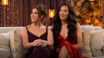 Melani the Label Yelena Dress worn by Haley Drexler as seen in The Ultimatum: Queer Love (S02E10)