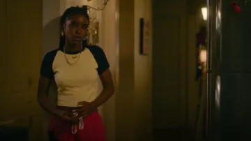 John Galt Bella Colorblock Top porté par Keisha Clark (Lovie Simone) comme on le voit dans FOREVER (S01E06)