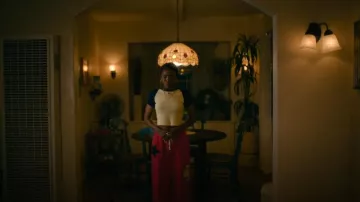 Out from Under Brenda Graphic Joggers par Brenda Graphic Joggers portés par Keisha Clark (Lovie Simone) comme on le voit dans FOREVER (S01E06)