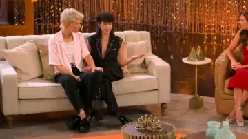 Pantalon plissé Babaton porté par Kyle Neal tel qu’on le voit dans The Ultimatum : Queer Love (S02E10)