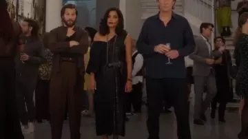 Nonchalant Label Rhea Sequined Maxi Skirt worn by Seema Patel (Sarita Choudhury) as seen in And Just Like That… (S03E08)