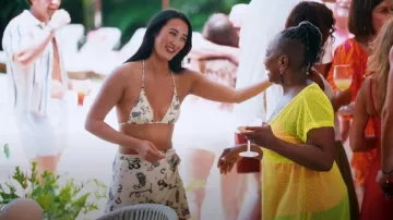 Falda de Resa Taylor en Big Sky usada por Jill Chin como se ve en Bachelor in Paradise (T10E03)