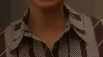 This is the Striped Shirt of Cynthia Nixon in And Just Like That...