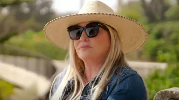 Gafas de sol cuadradas con lente polarizada Tom Ford Beatrix 52MM usadas por Shannon Beador como se ve en The Real Housewives of Orange County (S19E02)