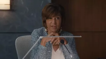 Ba&Sh Guspa Cardigan worn by Mercedes Ruehl as seen in Accused (S02E05)
