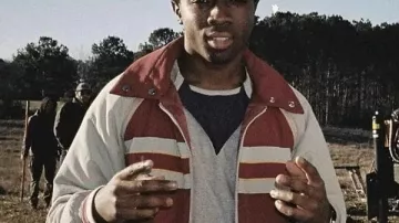 Stranger Things S05 Caleb McLaughlin Bomber Jacket worn by Lucas Sinclair (Caleb McLaughlin) in Stranger Things (S05)