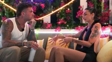 Bye Bambi Lolita Dress worn by Em Miguel Leigh as seen in Love Island Australia (S06E16)