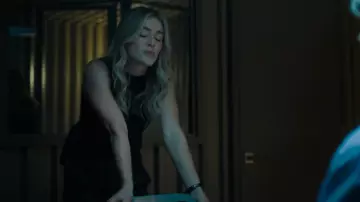 Madewell Merino Wool-Silk Sweater Tank worn by Rebecca 'Bex' Henderson (Melissa Roxburgh) as seen in The Hunting Party (S01E05)