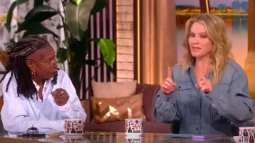 Vestido de Isabel Marant Etoile Nolwen usado por Sara Haines como se ve en The View el 10 de julio de 2025