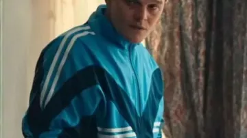 I Swear 2025 Robert Aramayo Track Jacket worn by John Davidson (Robert Aramayo) in I Swear