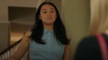 Staud Nola Cropped Sweater worn by Isabel 'Belly' Conklin (Lola Tung) as seen in The Summer I Turned Pretty (S03E03)