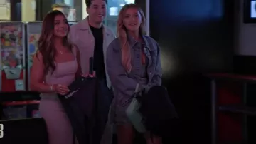 Bustier de Aritzia Wilfred Rhodora usado por Gia Giudice como se ve en Next Gen NYC (S01E08)