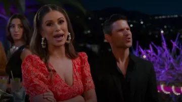 LPA Angel Hoop In Gold worn by Nia Sanchez as seen in The Valley (S02E15)