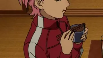 Dandadan Aira Shiratori Red Track Jacket worn by Aira Shiratori (Lisa Reimold) in Dan Da Dan (S01)
