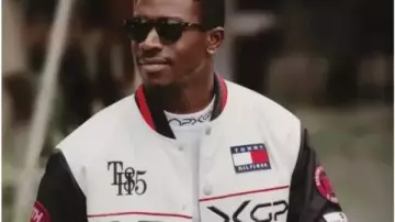 F1 Movie Damson Idris x APXGP Racing Varsity Veste
