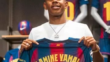 Lamine Yamal Barcelona Number 10 Jersey