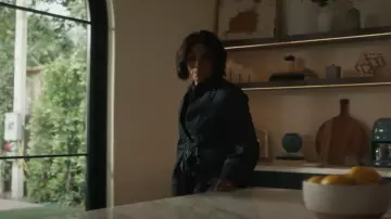 Mmusomaxwell Denim Shirt worn by Athena Grant (Angela Bassett) as seen in 9-1-1 (S08E18)