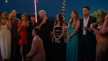 Mônot Cut-Out Strapless Gown worn by Scheana Shay as seen in The Valley (S02E15)