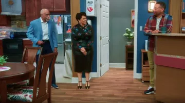 Adrienne Vittadini Pristine Pump worn by Cora (Tamela Mann) as seen in Tyler Perry's Assisted Living (S06E06)