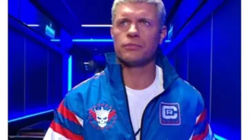 Cody Rhodes Stars And Stripes Windbreaker Jacket