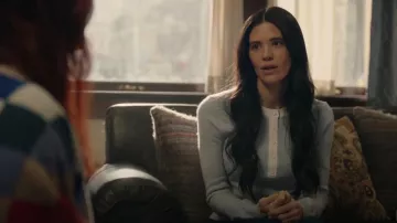 Sandro Edouard Wool-Cashmere Pullover worn by Kate Hawthorne (Meredith Garretson) as seen in Resident Alien (S04E08)