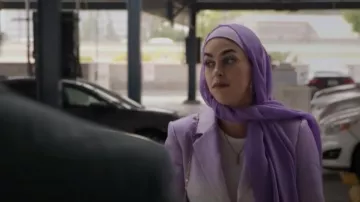 Sandro Iska Jacket worn by Marjan Marwani (Natacha Karam) as seen in 9-1-1: Lone Star (S05E10)