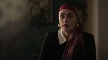 Alice + Olivia Porla Sweater worn by Marjan Marwani (Natacha Karam) as seen in 9-1-1: Lone Star (S05E10)