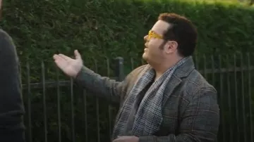 Rails Lark Southland Plaid Coat worn by Josh Gadd as seen in Celebrity IOU (S10E03)