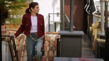 Blouson officier classique de Louis Vuitton porté par Heather Dubrow comme on le voit dans The Real Housewives of Orange County (S19E03)
