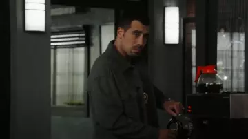 Old Navy Double-Knit Shacket worn by Joe Velasco (Octavio Pisano) as seen in Law & Order: Special Victims Unit (S26E10)